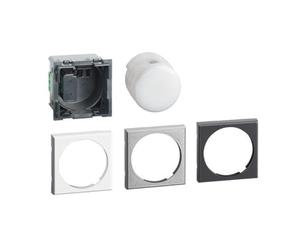 BTicino H4380N Axolute Torcia LED Estraibile, 2 Moduli