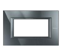 Bticino Axolute - Placca 4P Antracite HA4804HS