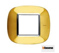 BTICINO HB4802OR PLACCA ELLITTICA 2 MODULI