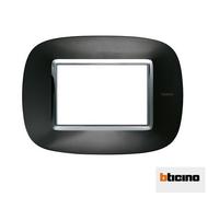 Bticino Axolute Placca 3 Moduli Antracite HB4803XS