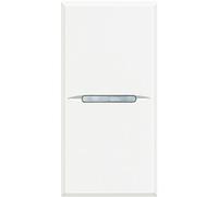 Bticino HD4003N axolute deviatore assiale 1 polo 10A 1 modulo colore BIANCO