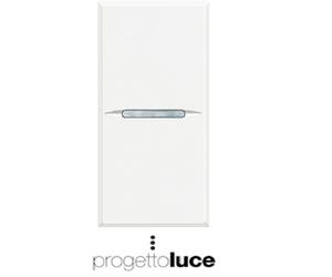 BTICINO HD4005N AXOLUTE PULSANTE ASSIALE 10A BIANCO SERIE CIVILE