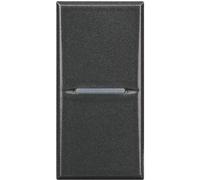 Bticino HS4001N axolute interruttore assiale 1 polo 10A 1 modulo colore Antraci