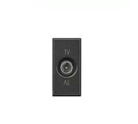 Bticino HS4202D Presa TV + Sat Derivata serie scura - AXOLUTE