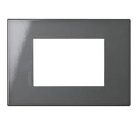 Bticino Axolute Air - Placca 3 Moduli Antracite HW4803HS