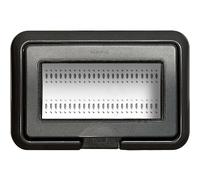 BTICINO IDROBOX LUNA - COPERCHIO IP55 4P GRIGIO ANTRACITE 24604L