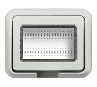 Supporto stagno 3P Idrobox grigio per Living Bticino 24603