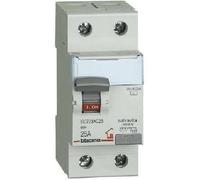 Interruttore differenziale puro ac 2p 25a 30m Bticino GC723AC25