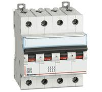 Bticino interruttore magnetotermico 4P D 63A 10kA 4 moduli FH84D63