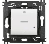 BTICINO Interruttore Tapparelle Wireless Livinglight N4027CW, Interruttore WiFi con Batteria, Controllo da Remoto App Home+Control, Funziona con Alexa, Google Home, Apple Home, Automazioni, Smart Home