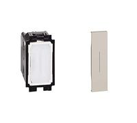 Bticino Invertitore Living Now + L.NOW - Cover Comando 1 Mod, Sabbia