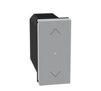 Comando tapparella connesso Bticino MatixGO Smart 1 modulo grigio JG4027C