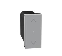 Comando tapparella connesso Bticino MatixGO Smart 1 modulo grigio JG4027C