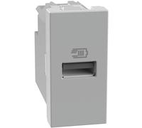 Caricatore USB Bticino MatixGO 15W con 1 porta tipo A grigio JG4191A