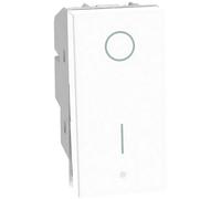 Interruttore bipolare basculante Bticino MatixGO 2P 16AX 1 modulo bianco JW4002