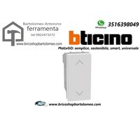 BTICINO MATIX GO BIANCA PRESA SCHUKO PULSANTE DEVIATORE TV NUOVA SERIE MATIX GO
