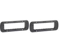 Bticino K4706 Supporto per Il Montaggio di Interruttori, Deviatori, Invertitori e Protezione Trasparente Inclusa nella Confezione, Serie Living Now, 6 Moduli (Confezione da 2)