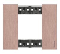 LIVING NOW PLACCA 2 POSTI RAME KA4802ZM - BTICINO KA4802ZM