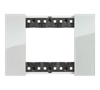 Placca Bticino Living Now 3 moduli colore Sky KA4803DA