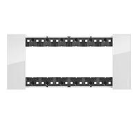 Bticino PLACCA 6 POSTI GHIACCIO LIVING NOW KA4806DW