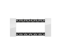 BTICINO KA4806DW PLACCA LIVING NOW 6 MODULI - GHIACCIO - BIMATERICA
