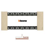 Bticino PLACCA 6 POSTI ORO BTICINO LIVING NOW KA4806ZW