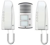 BTicino KIT CITOFONICO BIFAMILIARE MODELLO AUDIO SPRINT CON PULSANTE APRIPORTA