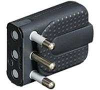 BTicino kit - spina corner salvasp.2P+T 16A grigio