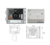 BTICINO KIT VIDEOCITOFONICO CONDOMINIO AUDIO E VIDEO SFERA 360001