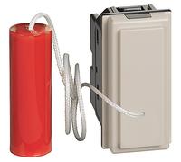 Pulsante a tirante Bticino Living Now 1P 10A colore sabbia KM4033