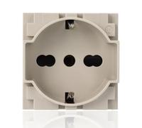 BTICINO KM4140A16 Presa Standard Tedesco E Bipasso 10/16A 250 V Ac - Sabbia - N