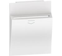 Bticino KW22M2 living now cover per tasca portabadge 2 moduli/posti colore Bianc
