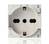 BTICINO KW4140A16 Presa Standard Tedesco E Bipasso 10/16A 250 V Ac - Bianco - N