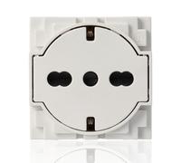 Bticino Presa FLAT Schuko Living Now KW4140A16F 16A bianca