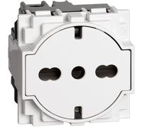 Bticino KW4140A16F presa FLAT trivalente P30+bipasso 2P+T 10/16A colore BIANCO