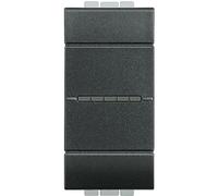 BTICINO L4054 INVERTITORE AX 16A 1Modulo ANTRACITE LL