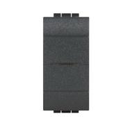 Interruttore dimmer antracite Bticino Living international L4411c connesso