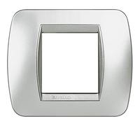BTicino L4802TE living int - placca 2P tech