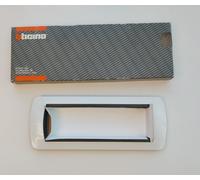 BTicino L4807BA Placca 7 Posti Bianca Living International - Originale