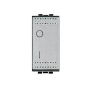 BTICINO LIGHT TECH INTERRUTTORE 2 POLI 16A GRIGIO NT4002N