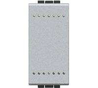 BTICINO LIGHT TECH PULSANTE 1 POLO 10A GRIGIO NT4005N