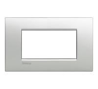 Bticino Livign Light placca 504 4P tech LNC4804TE
