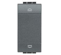 Doppio pulsante Bticino Livinglight interbloccato L4037N