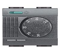 Termostato Ambiente Bticino LivinghLight Antracite L4442
