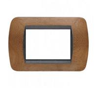 Placca Bticino Living International L4803LNC 3 posti