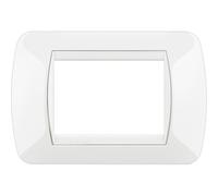 Bticino Living International placca 3 moduli bianco L4803BI