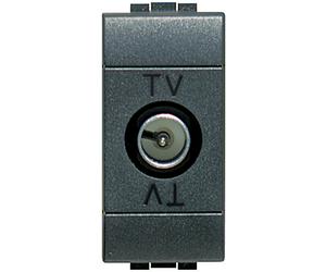 BTICINO LIVING INTERNATIONAL SERIE ORIGINALE COMPLETA PRESA TV PLACCA SCHUKO USB