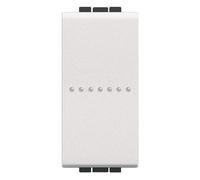 BTICINO LIVING LIGHT INVERTITORE 16A 1 MODULO COLORE BIANCO N4054