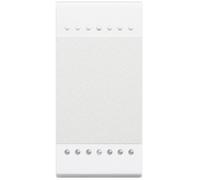BTICINO LIVING LIGHT ORIGINALE PRESA PLACCA DEVIATORE PULSANTE SCHUKO USB RJ45