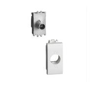 Presa TV coassiale diretta Bticino LivingLight 1 Modulo Bianco N4202DN